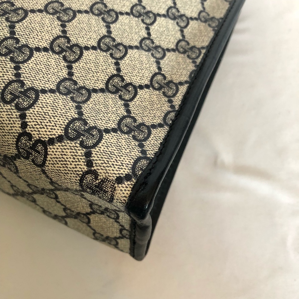 GUCCI VINTAGE TOTE EAST-WEST TOTE BAG - Picture 7 of 8